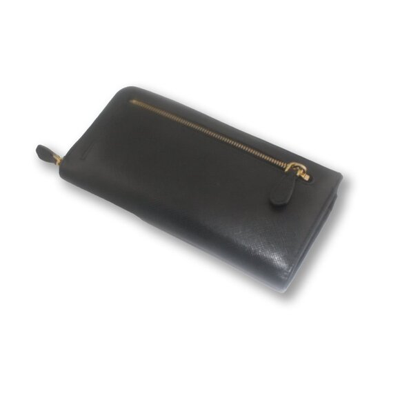 Prada Saffiano Leather Zip-Around Wallet - Picture 5 of 10